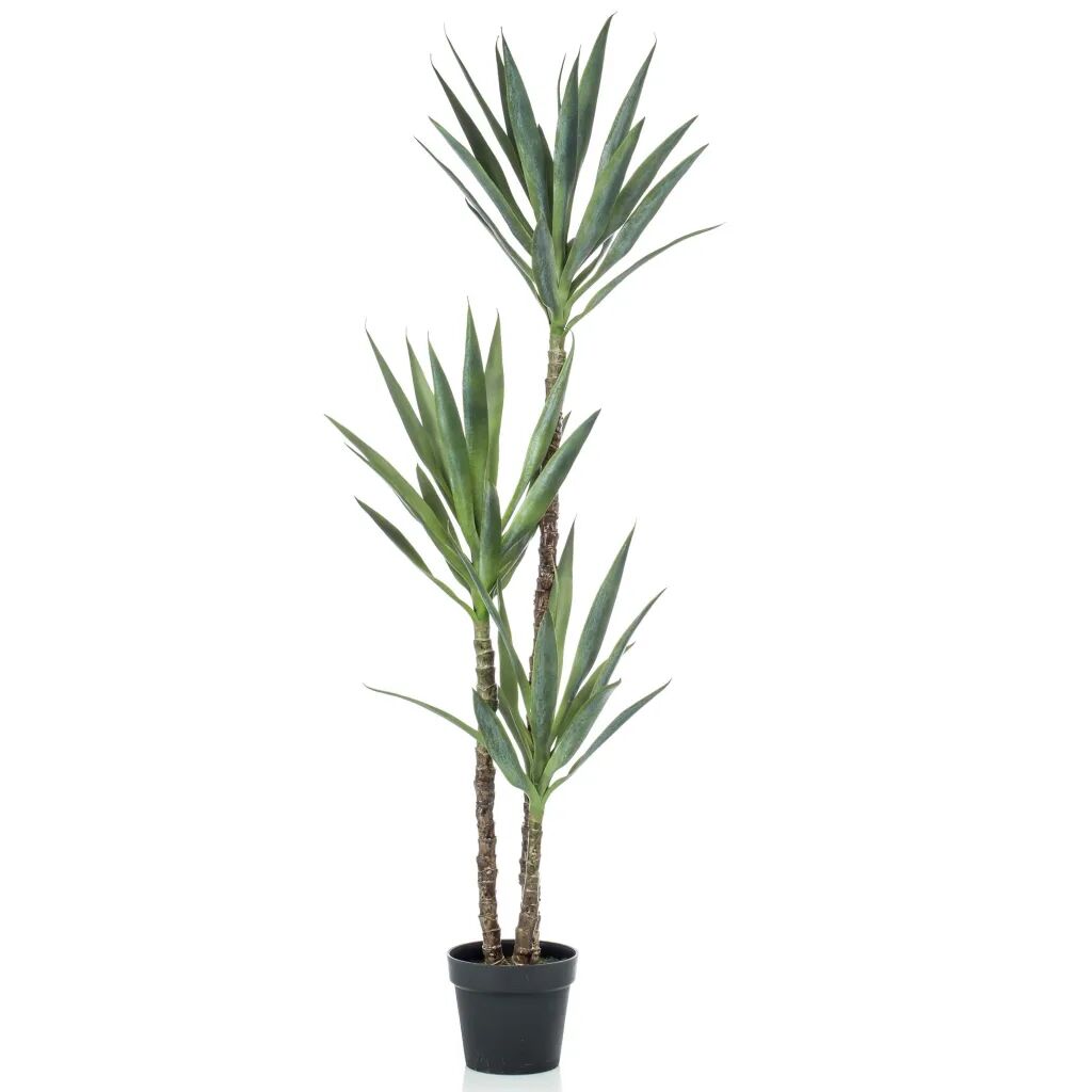 Emerald Kunstig yucca 150 cm i potte