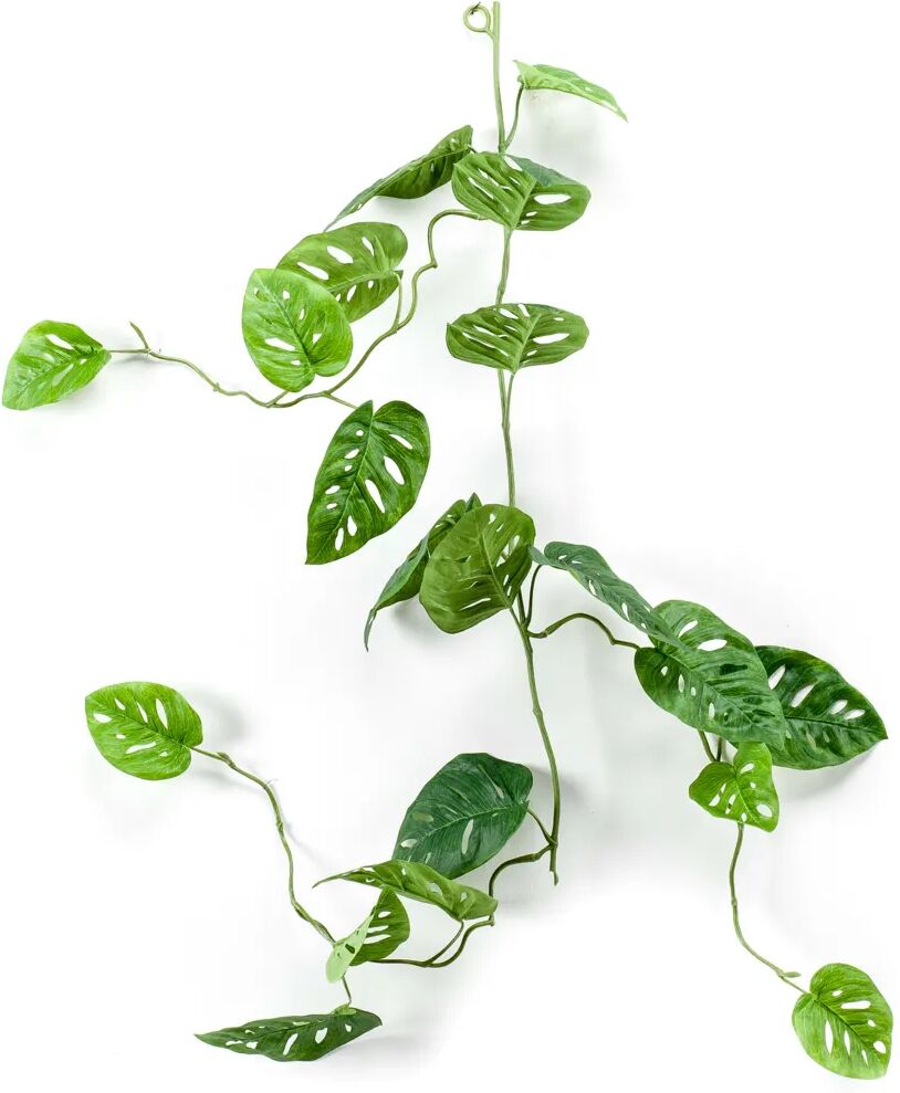 Emerald Kunstig Monstera Monkey-krans 120 cm