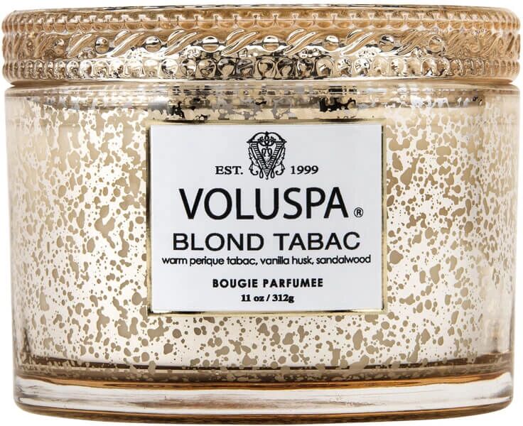 Voluspa Blond Tabac Boxed Corta Maison Glass Candle (45h)