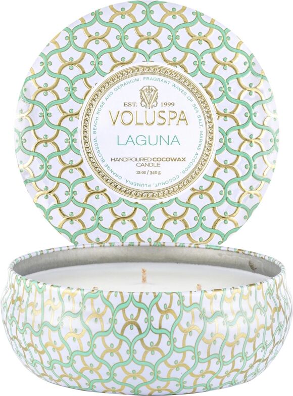 Voluspa Laguna 3-Wick Tin Candle 40h