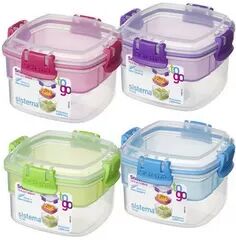 Sistema snack 400 ml assorterte farger To Go- 1 stk