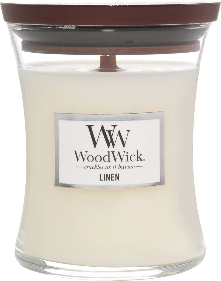 WoodWick Linen,  WoodWick Duftlys