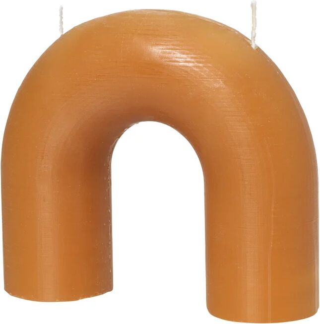 Broste Copenhagen Bend lys 14,5x16,5 cm Honey gold