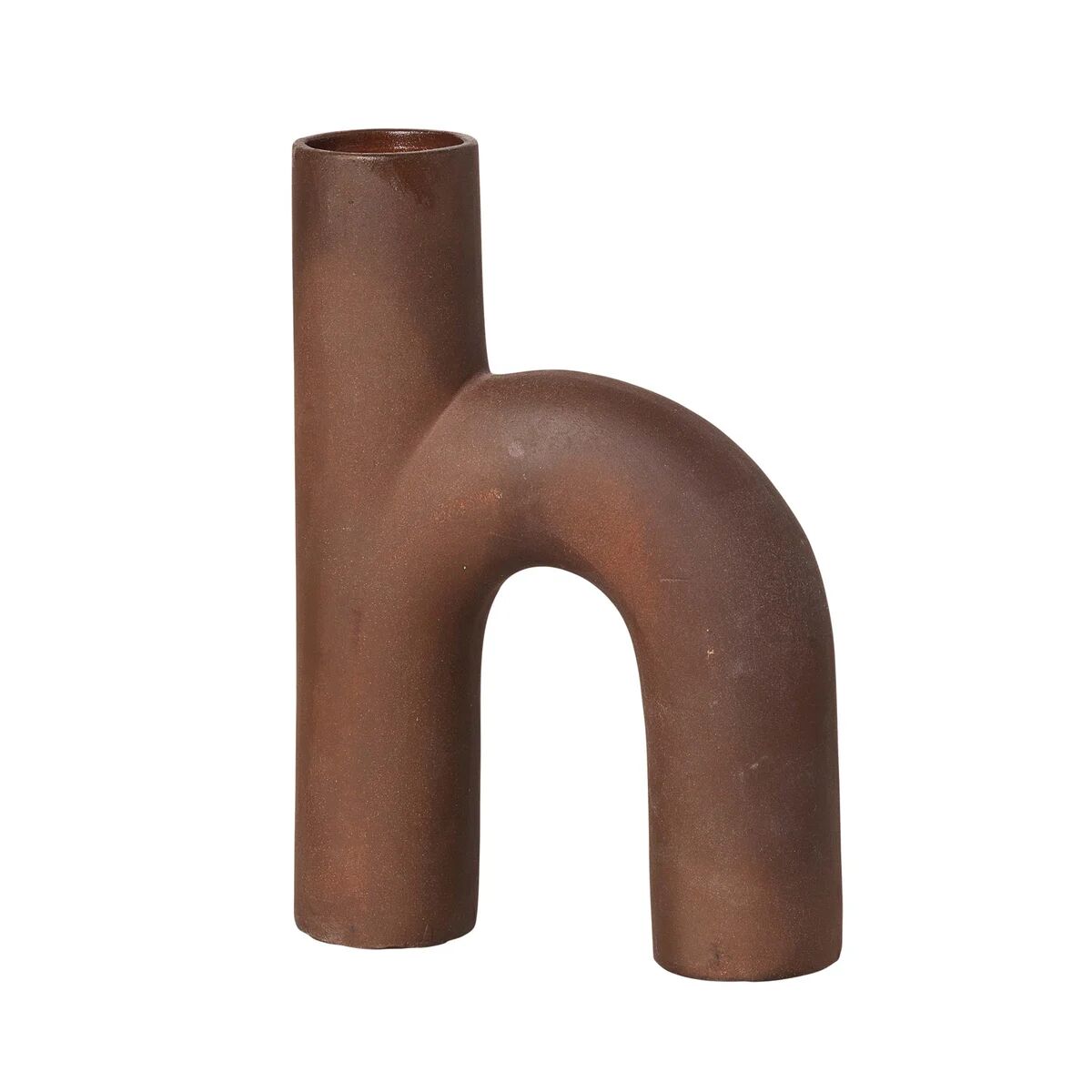 Broste Copenhagen Hector vase 19 cm Red clay