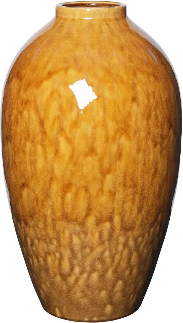 Broste Copenhagen Ingrid keramikvase 40 cm Apple cinnamon