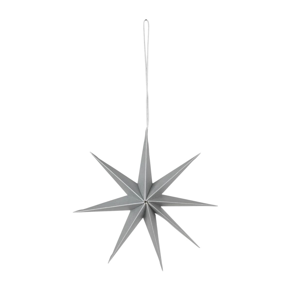 Broste Copenhagen Star papirstjerne Ø 15 cm Silver