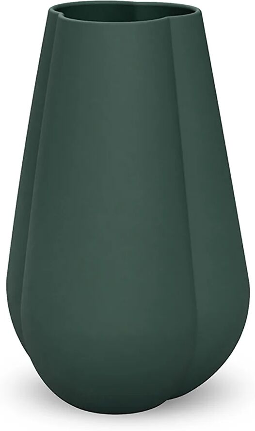 Cooee Design Clover vase 11 cm Dark green