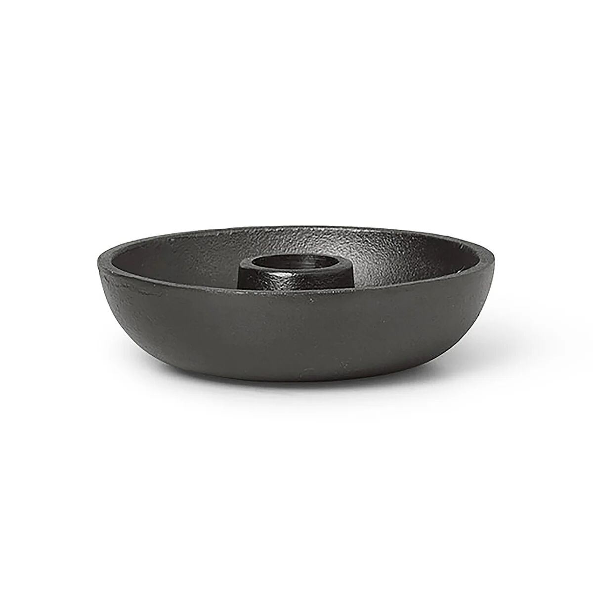 Ferm Living Bowl lysestake Ø 10 cm Blackened aluminium