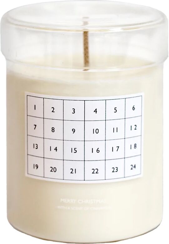 Ferm Living Christmas Calendar duftlys Hvit