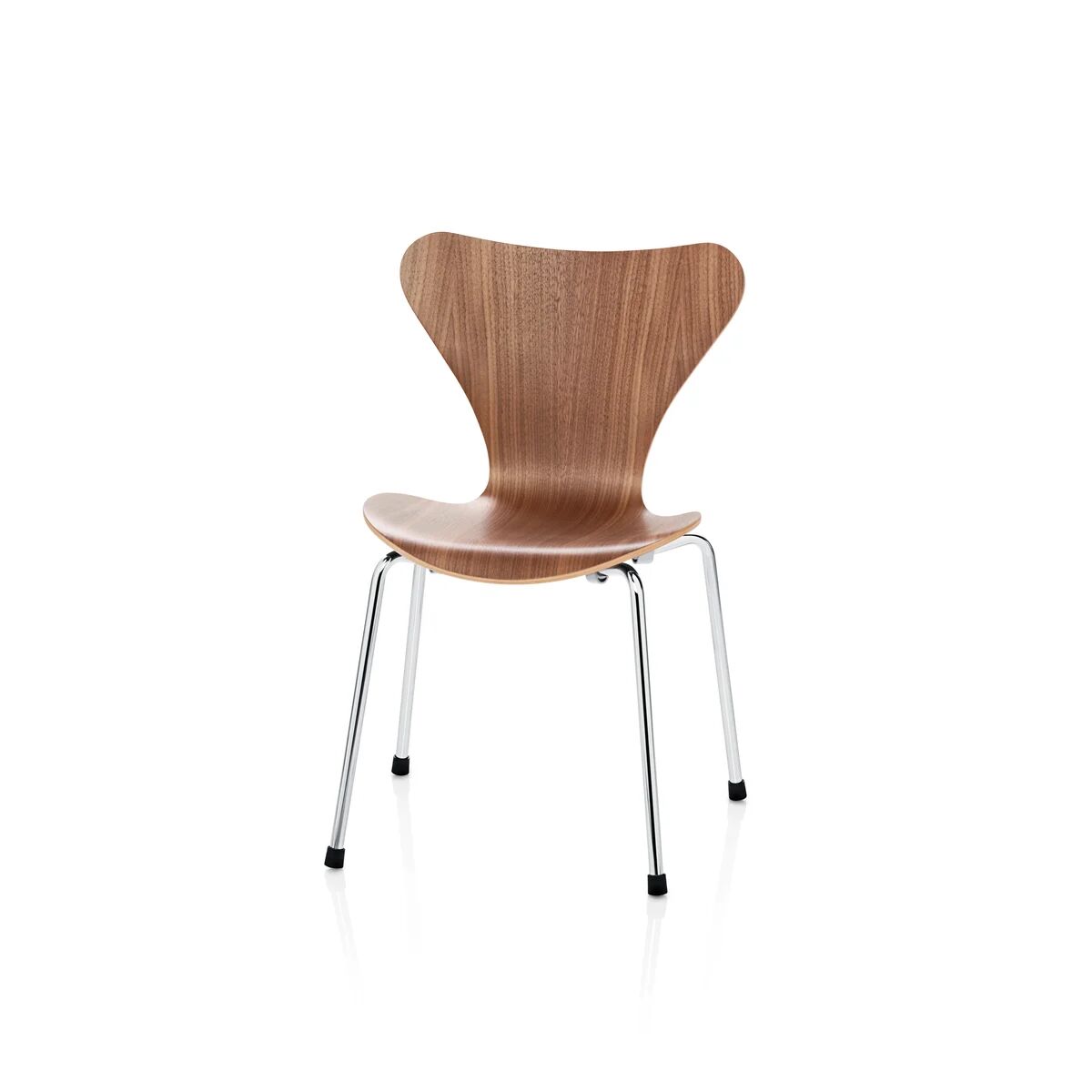 Fritz Hansen Series 7 stol miniatyr Walnut