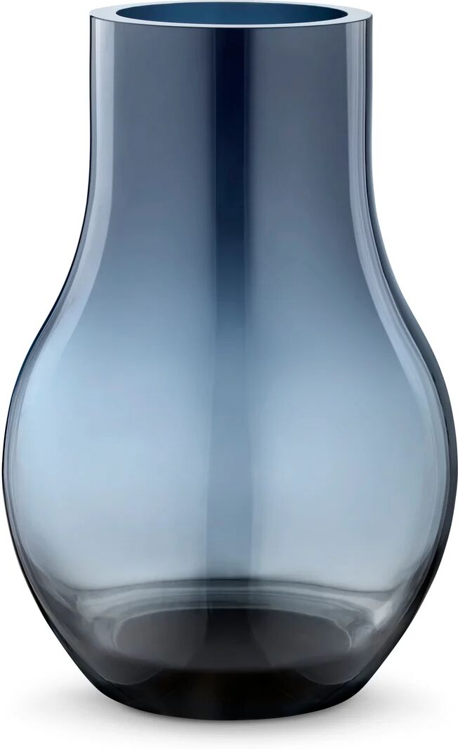 Jensen afu glassvase blå medium, 30 cm