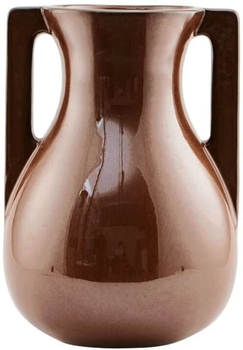 House Doctor Mississipi vase 31 cm Brun