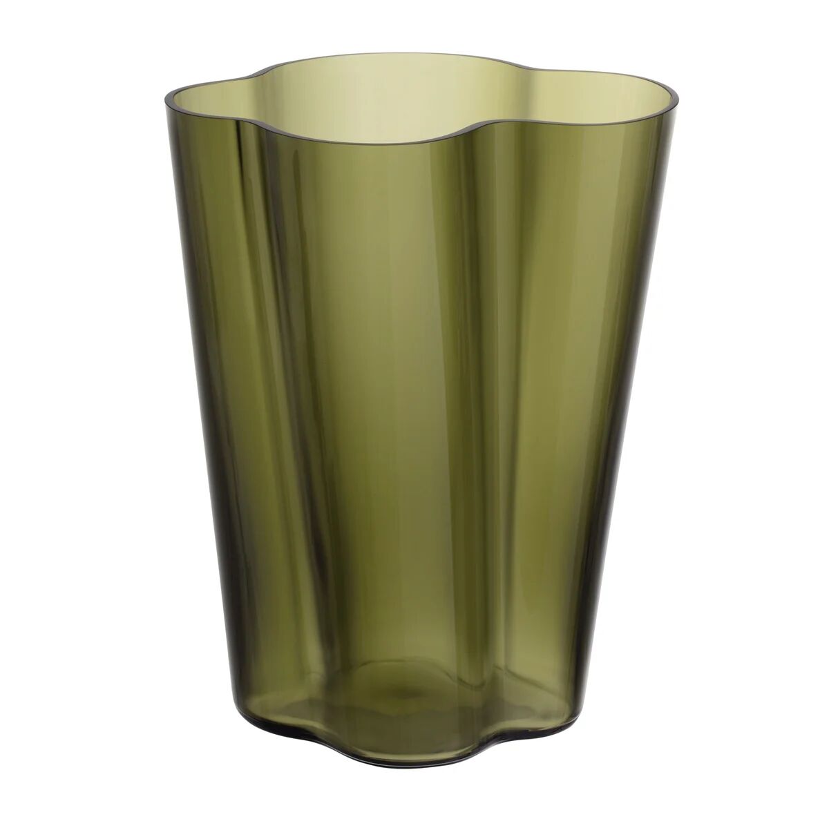 iittala Alvar Aalto vas mossgrønn 270 mm