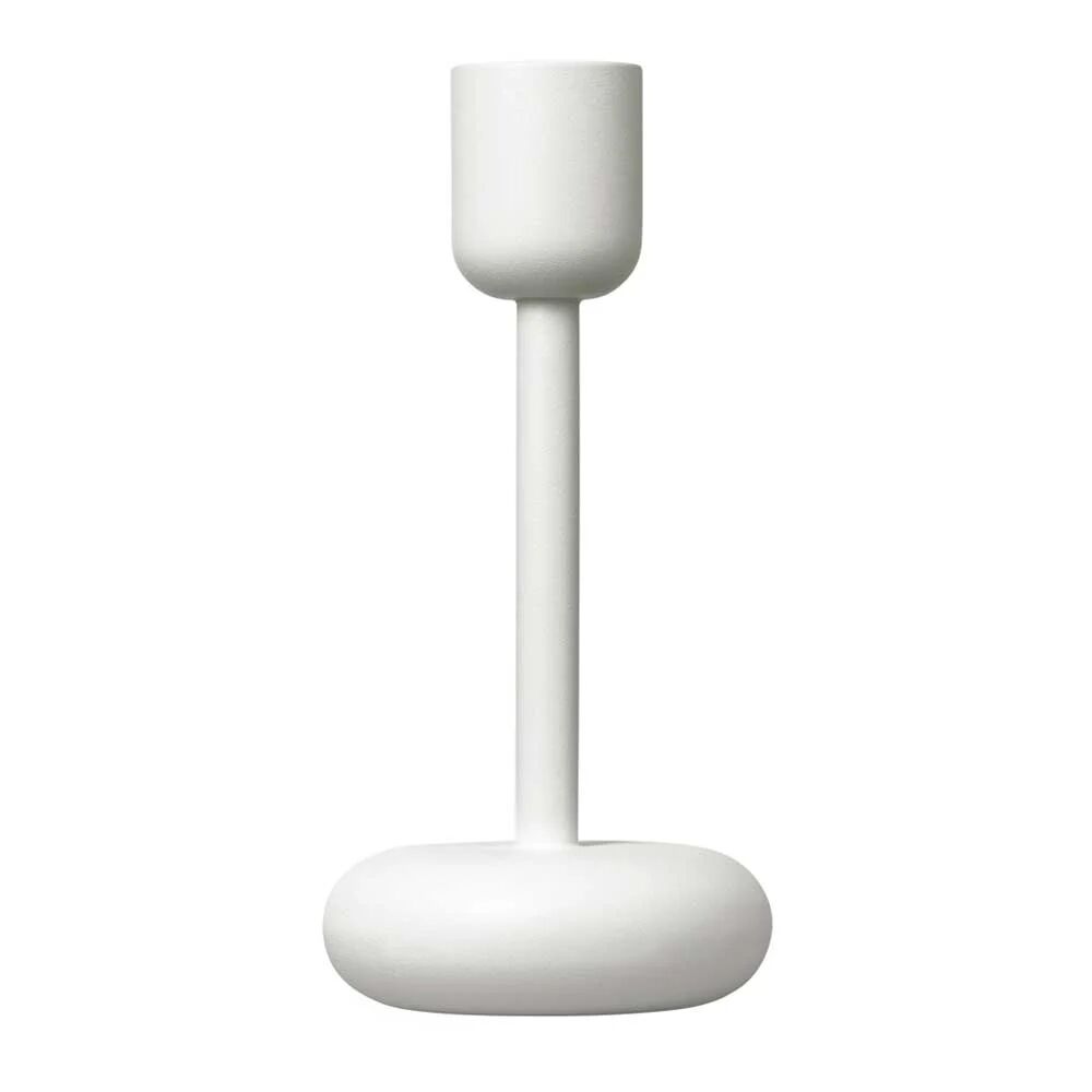 iittala Nappula lysestake hvit stor 183 mm