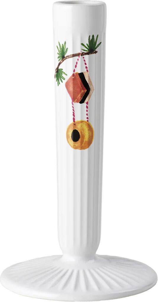 Kähler Hammershøi Christmas lysetake hvit 16 cm