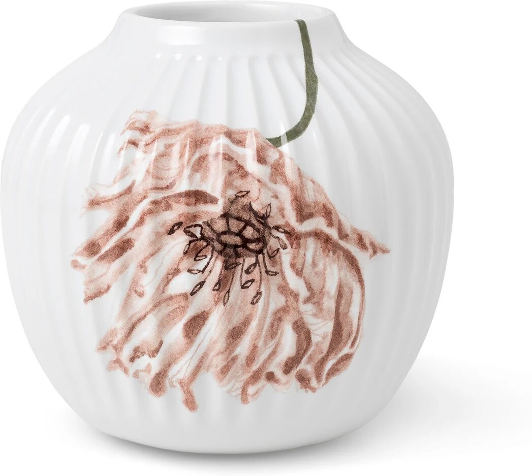 Kähler Hammershøi Poppy vase 13 cm Hvit