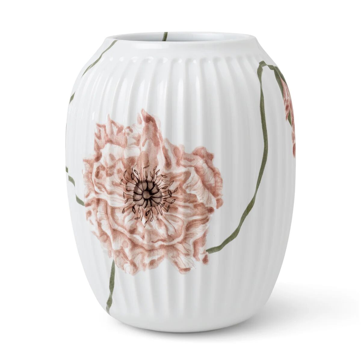 Kähler Hammershøi Poppy vase 21 cm Hvit