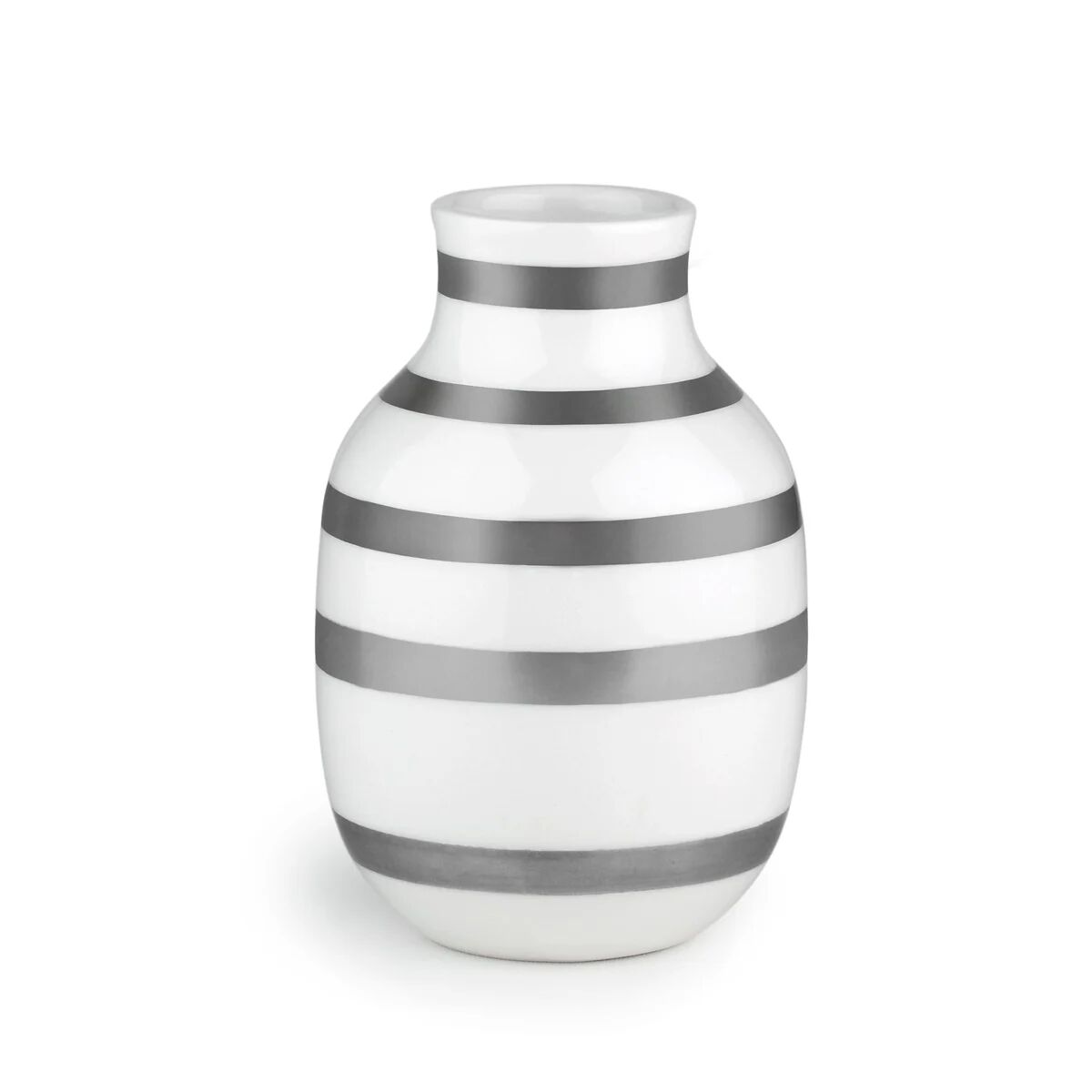 Kähler Omaggio vase sølv liten
