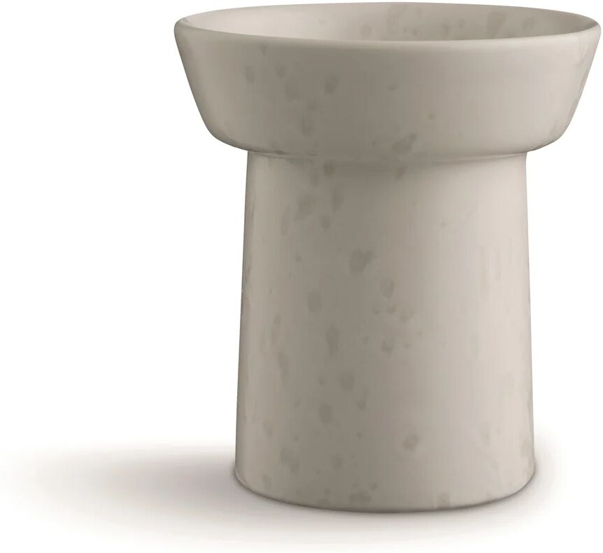 Kähler Ombria vase liten marble white (hvit)