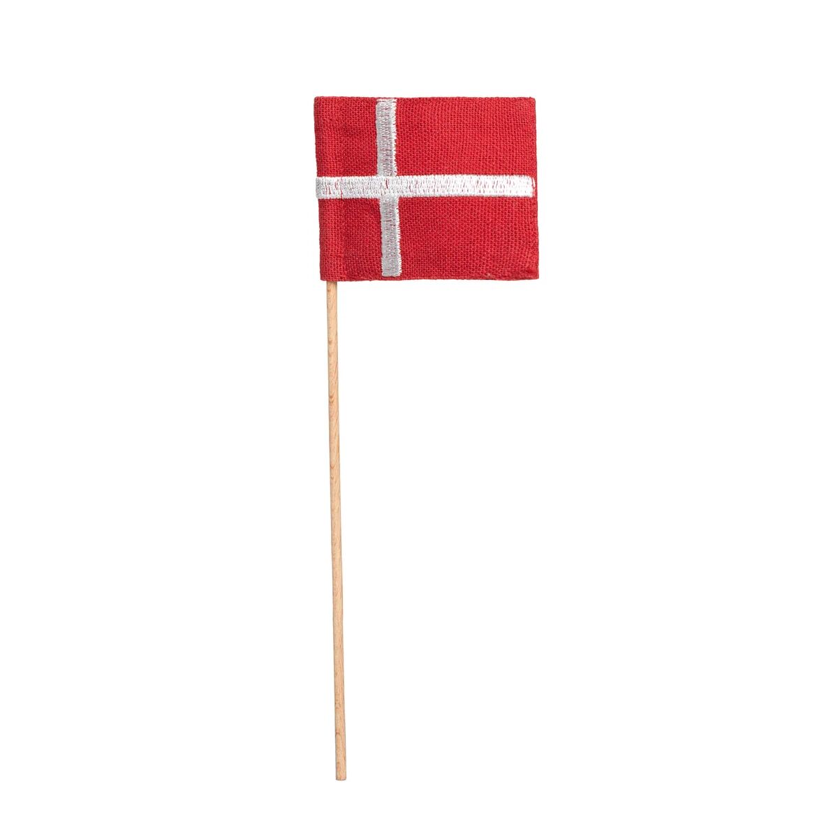 Kay Bojesen Denmark Kay Bojesen stoff flagg til fanebærer mini Rød-hvit
