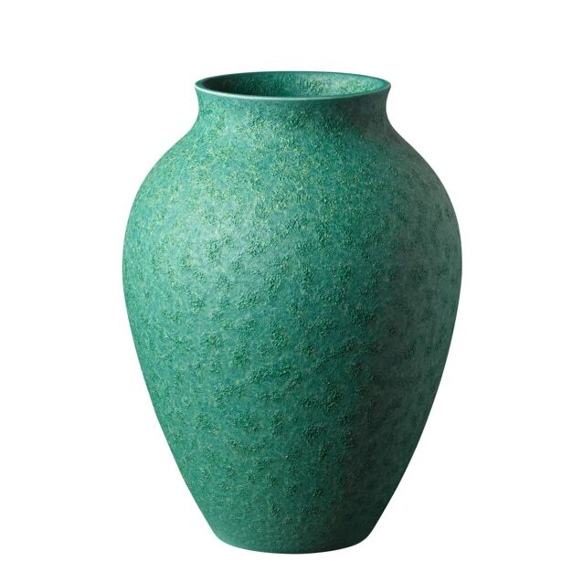 Knabstrup Keramik Knabstrup vase 20 cm grønn