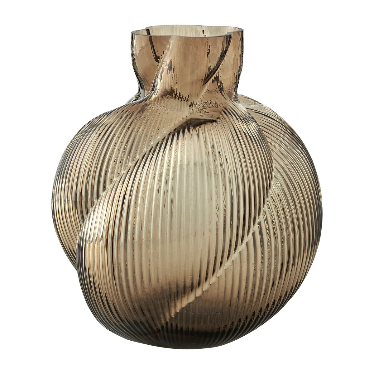Lene Bjerre Dorinia vase 25 cm Light brown