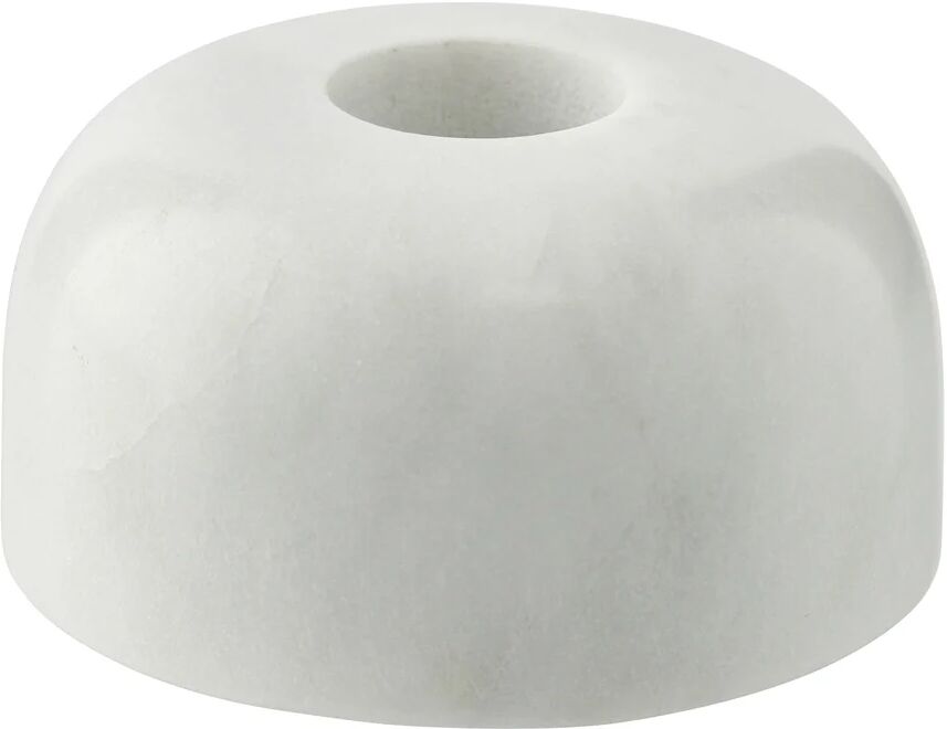 Lene Bjerre Marmilla lysestake Ø 7,5 cm White marble