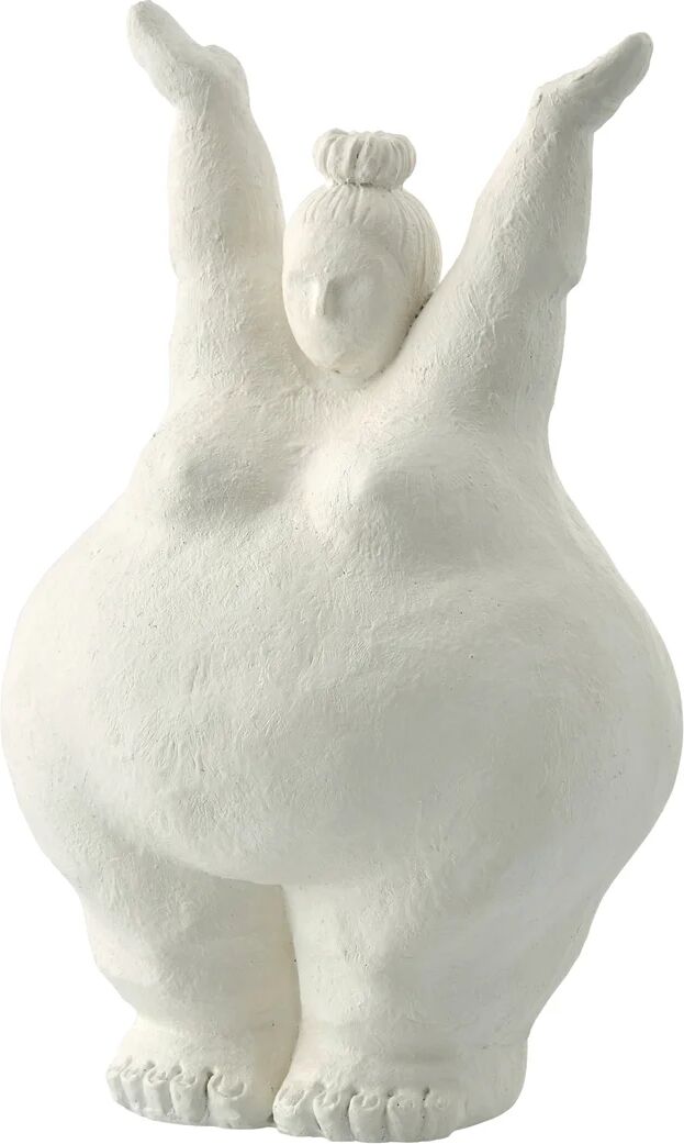 Lene Bjerre Serafina dekorasjon kvinne stående 28 cm White