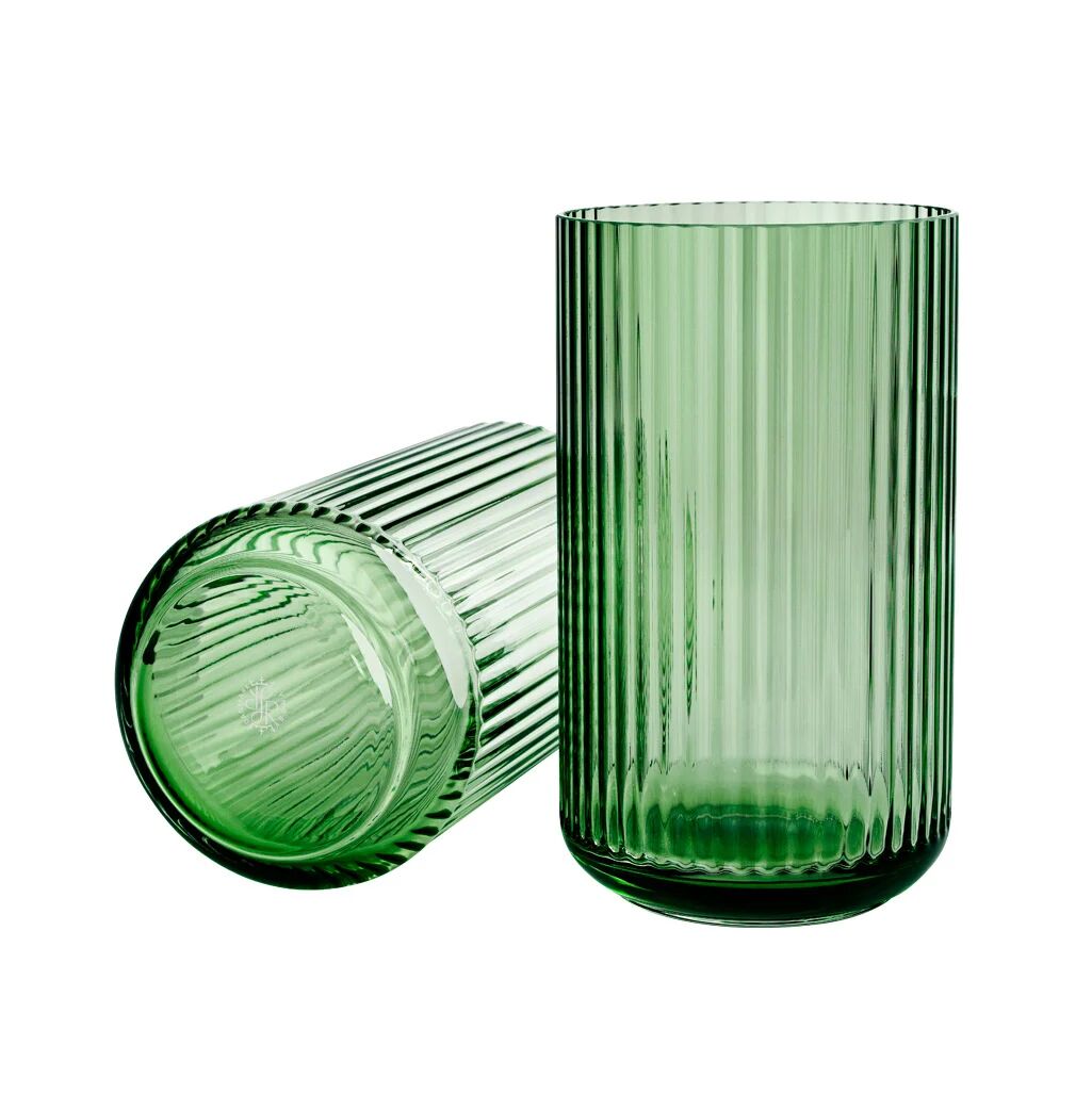 Lyngby Porcelæn Lyngby vase glass Copenhagen grønn 31 cm