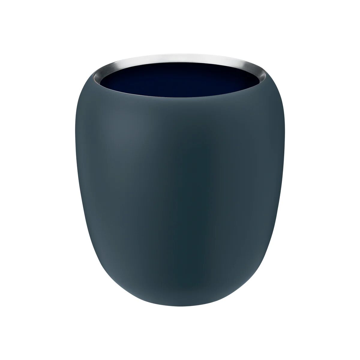 Stelton Ora vase 17 cm Dusty blue-midnight blue