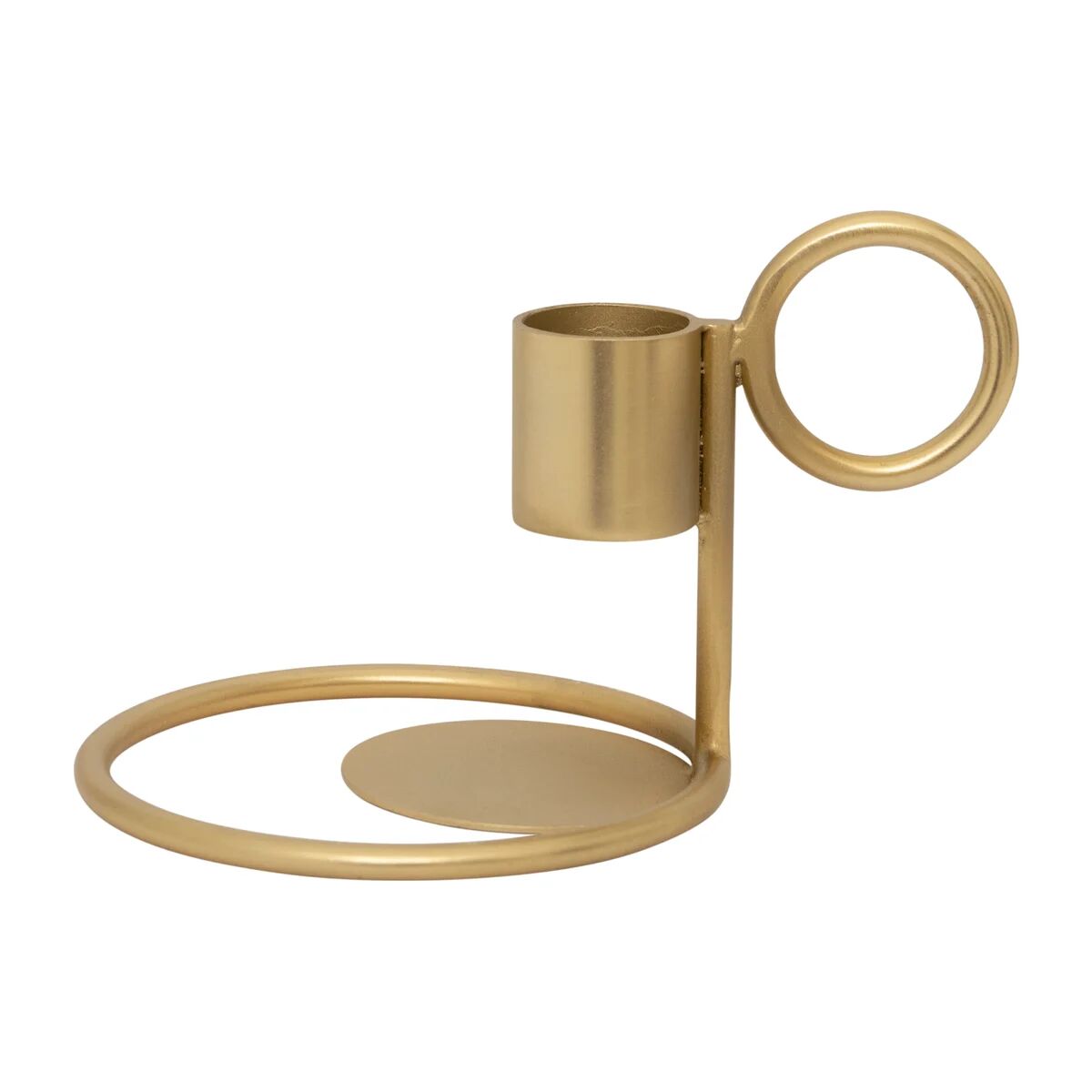 URBAN NATURE CULTURE Double Ring lysestake Ø 9 cm Gold