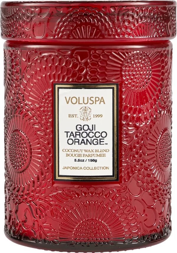 Voluspa Japonica duftlys i glassboks 50 timmar Goji Tarocco Orange