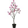 kaiserkraft Magnolia, real touch, wys. ok. 1350 mm, kwiaty różowe