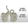 Drw Elefantes Ceramica Plata