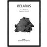 Nacnic Póster de Belarus (A4)