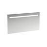 Laufen Leelo Espelho Mit Integrierter Horizontaler Led-Beleuchtung Aluminiumrahmen 1300 Mm Version Für Externen Lichtschalter,