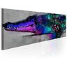 Artgeist Quadro Blue Alligator (135x45 cm)