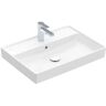 Villeroy & Boch Bavabo Villeroy & amp, Boch Collaro, 650 x 470 mm ,, com rebosador, fundo, 4a3365