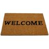 Ivol Tapete de Coco Bem-Vindo Doormat 50 X 80 Cm