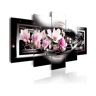 Artgeist Quadro Magnolias On A Black Background (100x50 cm)