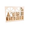 Artemio Ratinho casinha de madeira + personagens 28 x 12 cm