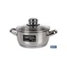 Cofan Cacerola inox induc.1.8l modelo polenta t/ vidrio ø180 mm