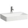 Laufen Run Val Lavabo Bol, 1 Agujero para Grifo, Sin Rebosadero, 600x400mm, H812285