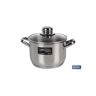 Cofan Cacerola inox induc.5.3l mod polenta t/vidrio ø220 mm