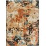 Atticgo Tapete abstrato (Lavina - Multicor - 80x150 cm)