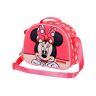 Disney Minnie Mouse Bobblehead Bolsa Lancheira 3D Rosa