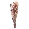 Beliani Ramo de flores secas Araba de Flores secas Rosa 13x2x55