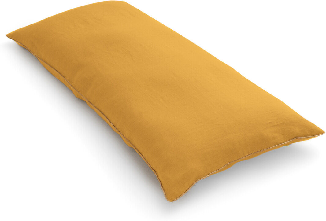 La Redoute Interieurs Capa para colchão de chão, 190 cm, em linho, Onega   Ocre