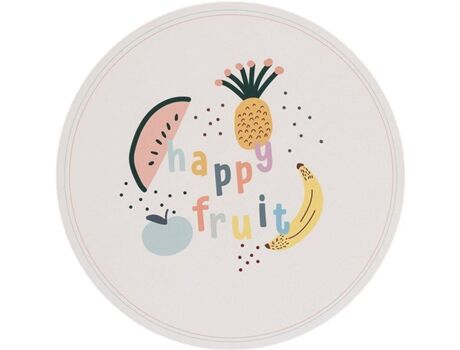 Sklum Placemat Redondo Fruti Kids Multicor