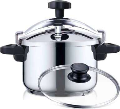 Haeger Panela de Pressão Pressure Cooker 18/10 2 In 1 Inox (4 L)